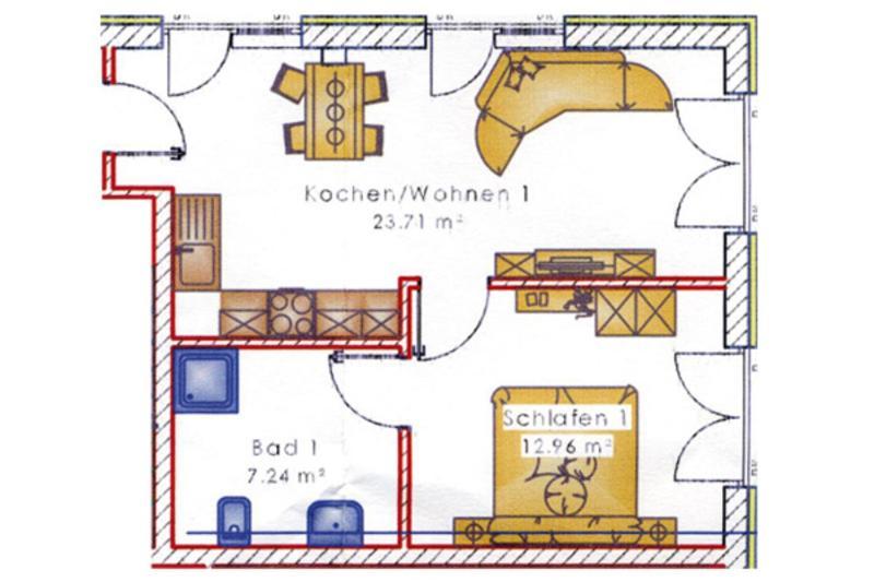 Caseti 5_ Ferienwohnungen _ Rothen 오베르다슈스테튼 외부 사진
